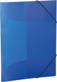 Herma Sammelmappe, A4, dunkelblau/transparent, 3er-Pack