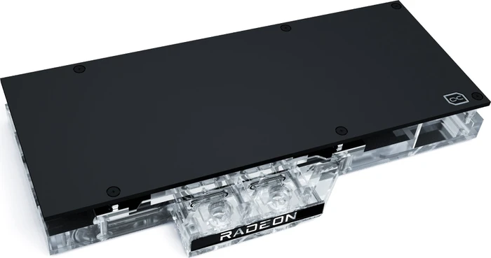 Alphacool Eisblock Aurora Acryl GPX-A AMD Radeon RX 6800/6800XT/6900XT Reference mit Backplate