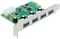 DeLOCK 4x USB-A 3.0, PCIe 2.0 x1 Vorschaubild