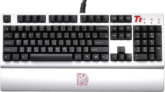 Tt esports Meka G1, Combat White, MX BLACK, PS/2 & USB, DE