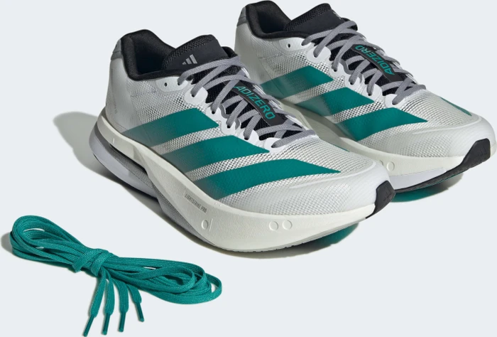 adidas Adizero Boston 13 EQT cloud white/pure teal/grey (Damen)