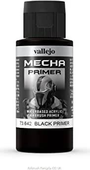 Vallejo Mecha Color 642 black primer, 60ml