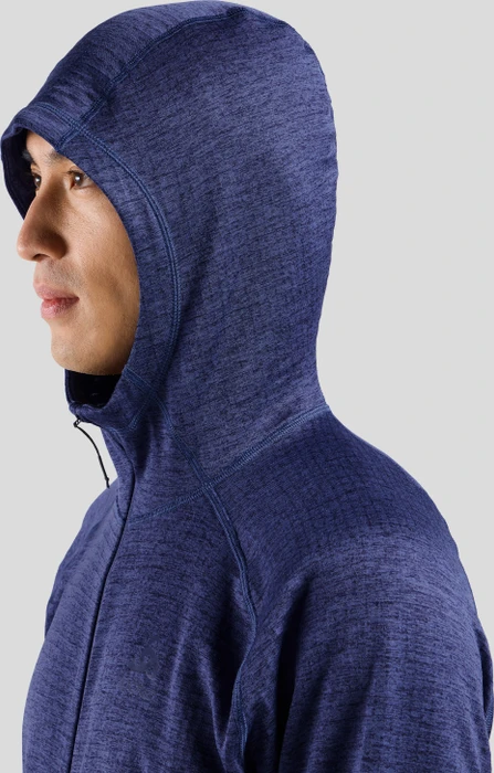 Odlo Tencia Hoody Jacke skipper blue melange (Herren)