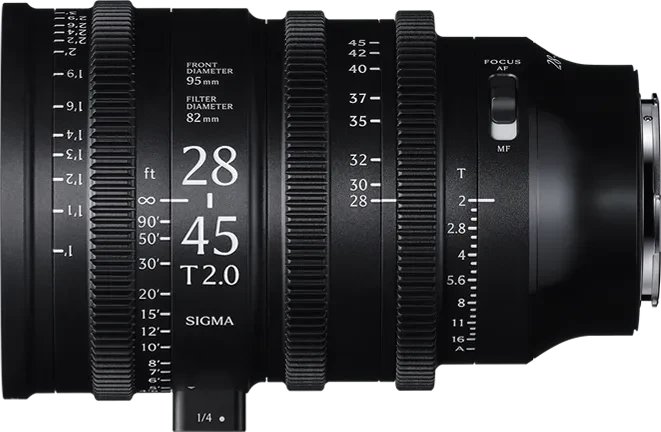 Sigma AF Cine Line 28-45mm T2.0 FF metric für Sony E
