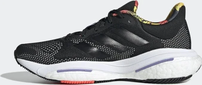 adidas Solar Glide 5 core black/solar red (Damen)