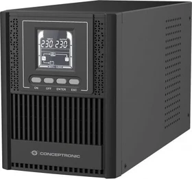 Conceptronic ZEUS52ES1K USV, 1000VA, USV Schuko, Schuko, USB/seriell
