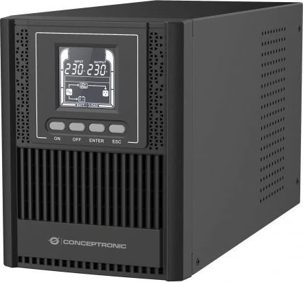 Conceptronic ZEUS52ES1K USV, 1000VA, USV Schuko, Schuko, USB/seriell