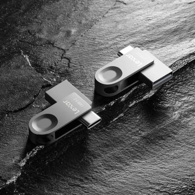 Lexar JumpDrive E32c 64GB, USB-A + USB-C, USB 3.2 Gen 1×1