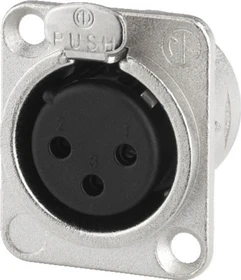 Neutrik NC3MRX XLR-Winkelstecker silber