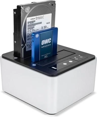 OWC Drive Dock Dual Drive Bay Solution, USB-B 3.0/2x Thunderbolt 2