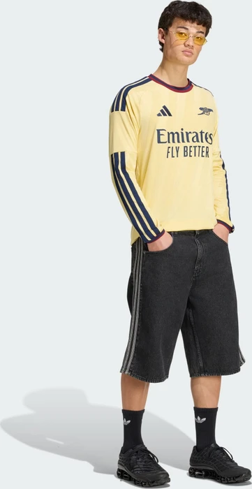 adidas FC Arsenal 2026/2027 Ausweichtrikot langarm almost yellow (Herren)