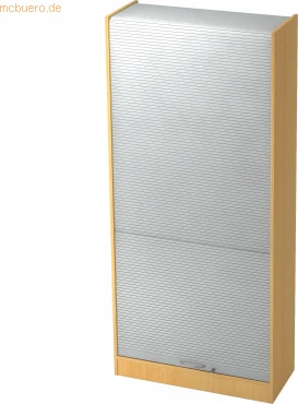buche/silber, Aktenschrank