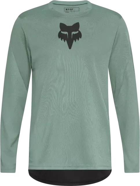 Fox Racing Ranger Fox Head Trikot langarm pine green (Herren)