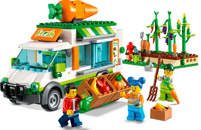 LEGO City - Gemüse-Lieferwagen (60345) – Bild 3 von 8