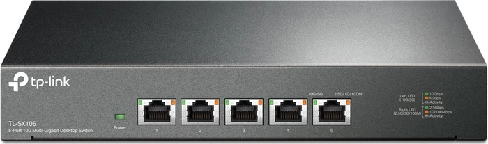 TP-Link TL-SX100 Desktop 10G Switch, 5x RJ-45
