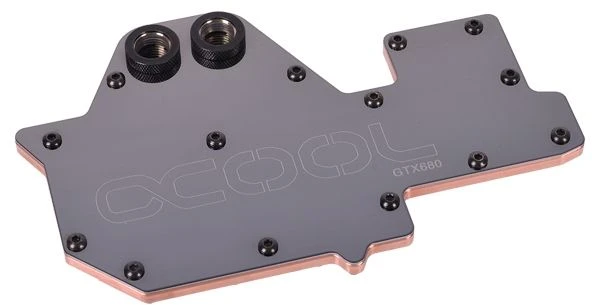 Alphacool NexXxoS NVXP GTX680 Edelstahl poliert schwarz