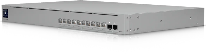 Ubiquiti UniFiSwitch Pro XG 10 PoE Rackmount 10G Managed Switch, 10x RJ-45, 2x SFP+, 400W PoE++