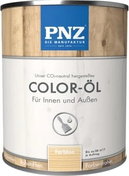 PNZ Coloröl Natur-Holzfarbe farblos, 750ml