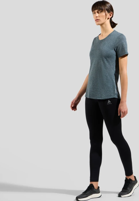 Odlo Active 365 Linencool Funktionsshirt kurzarm dark slate melange (Damen)