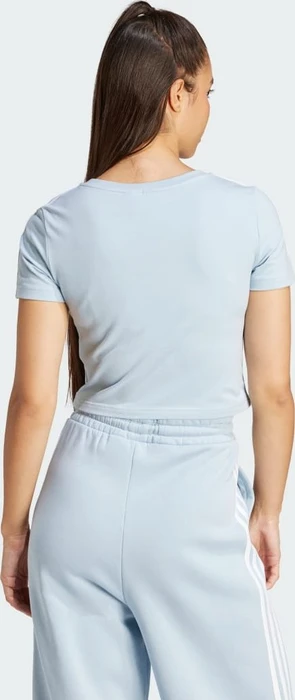 adidas Essentials 3-Streifen T-Shirt kurzarm wonder blue (Damen)