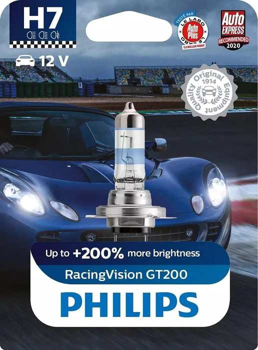 Philips RacingVision GT200 H7 55W, 1er-Pack