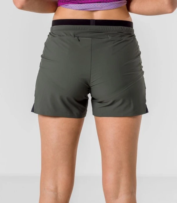 Löffler Running Shorts ASSL Laufhose kurz olive (Damen)