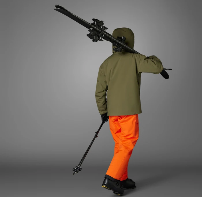 adidas Terrex Xperior 2L Insulated Tech Skihose lang semi impact orange/white (Herren)