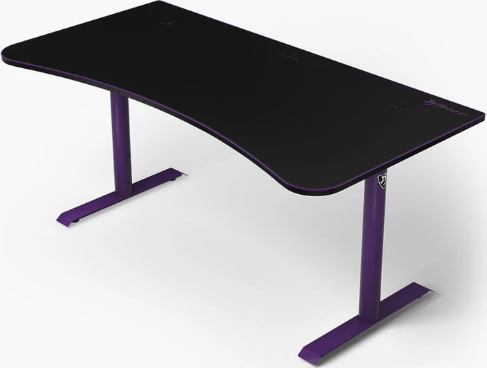 Arozzi Arena Gaming Desk Schreibtisch 160x82cm schwarz/violett