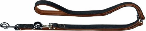 Hunter Canadian Elk verstellbare Führleine, 2m, schwarz/braun