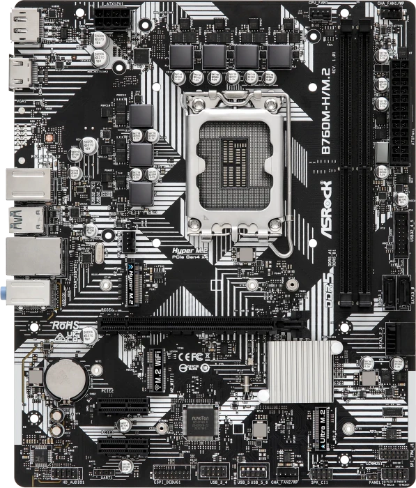 ASRock B760M-H/M.2 (Intel 1700)