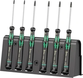 Wera Kraftform Micro 2067/6 Elektroniker Schraubendrehersatz, 6-tlg.