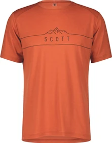 Scott Defined Merino Trikot kurzarm braze orange (Herren)
