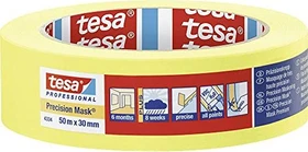 tesa 4334 Kreppband gelb, Klebeband, 30mm/50m, 1 Stück