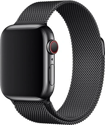 Apple Milanaise-Armband für Apple Watch 44mm schwarz