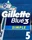 Gillette Blue3 Simple Einwegrasierer, 5 Stück
