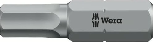 Wera 840/1 Z Innensechskant Bit 1/4" zöllig, 5/32"x25mm, 1 Stück
