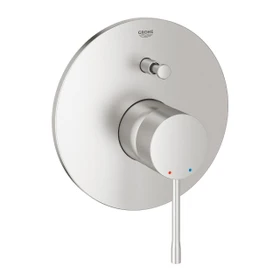 Grohe Essence Einhand-Wannenarmatur supersteel