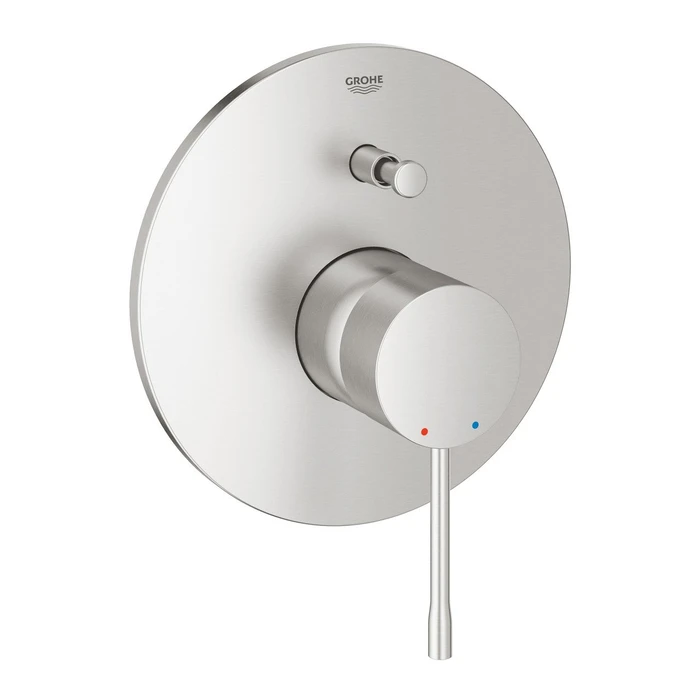 Grohe Essence Einhand-Wannenarmatur supersteel