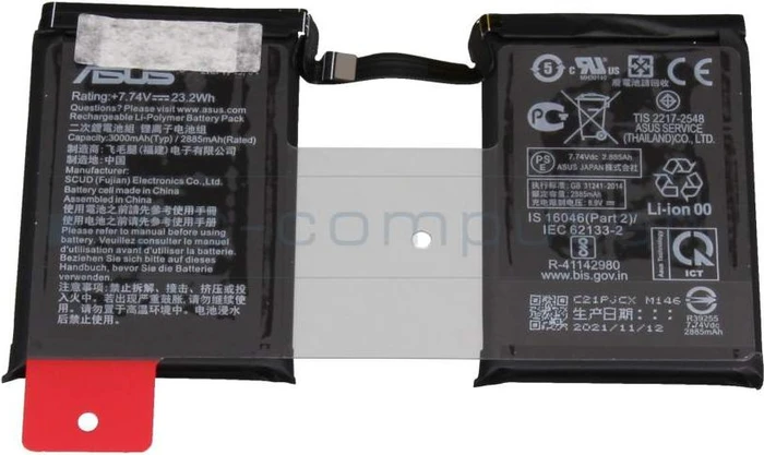 ASUS C21P2001 Akku