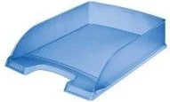 Leitz Plus Briefablage Standard, blau/transparent