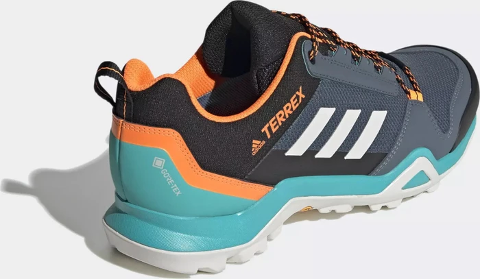 adidas Terrex AX3 GTX legacy blue/grey one/signal orange (Herren)