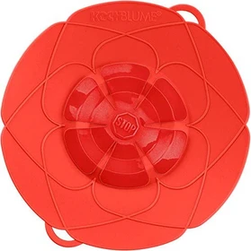 Kochblume Überkochschutz 25.5cm rot