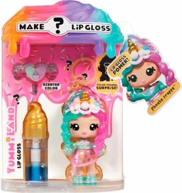MGA Entertainment Yummiland - Lipgloss Doll Mystery Color Change - Phoebe Frappe