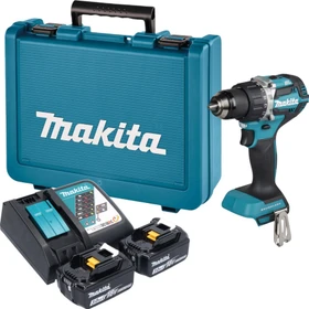 Makita DDF484RFE Akku-Bohrschrauber inkl. Koffer + 2 Akkus 3.0Ah