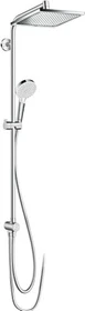Hansgrohe Crometta E Showerpipe 240 1jet EcoSmart Reno Duschsystem chrome