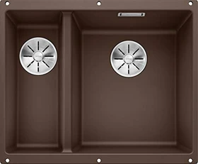 Blanco Subline 340/160-U InFino Unterbau Becken rechts cafe