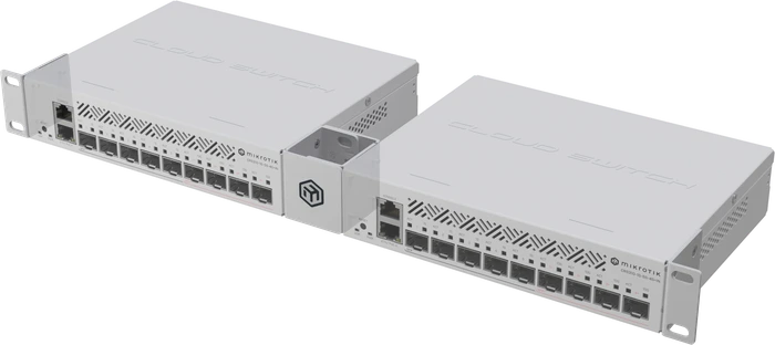 MikroTik 1U Dual 19" or 10" Rackmount Kit, 1HE