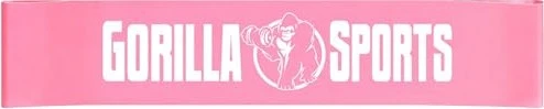 Gorilla Sports Training 0.4mm Widerstandsband rosa