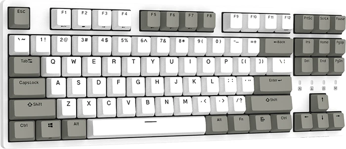 Durgod Taurus K320, Natural White, MX SILENT RED, USB, US