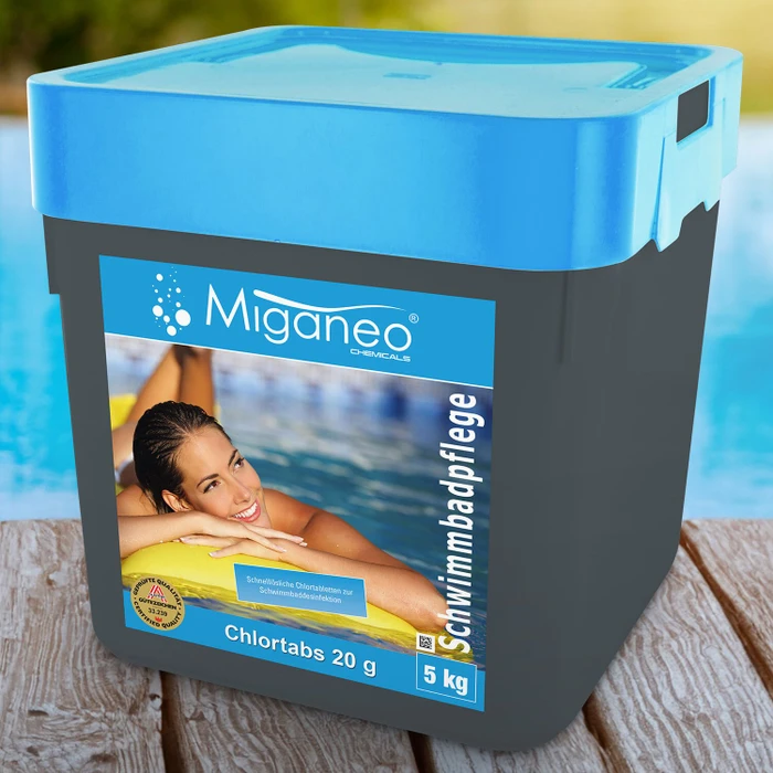 Miganeo Chlortabletten schnelllöslich 5kg (250x 20g)